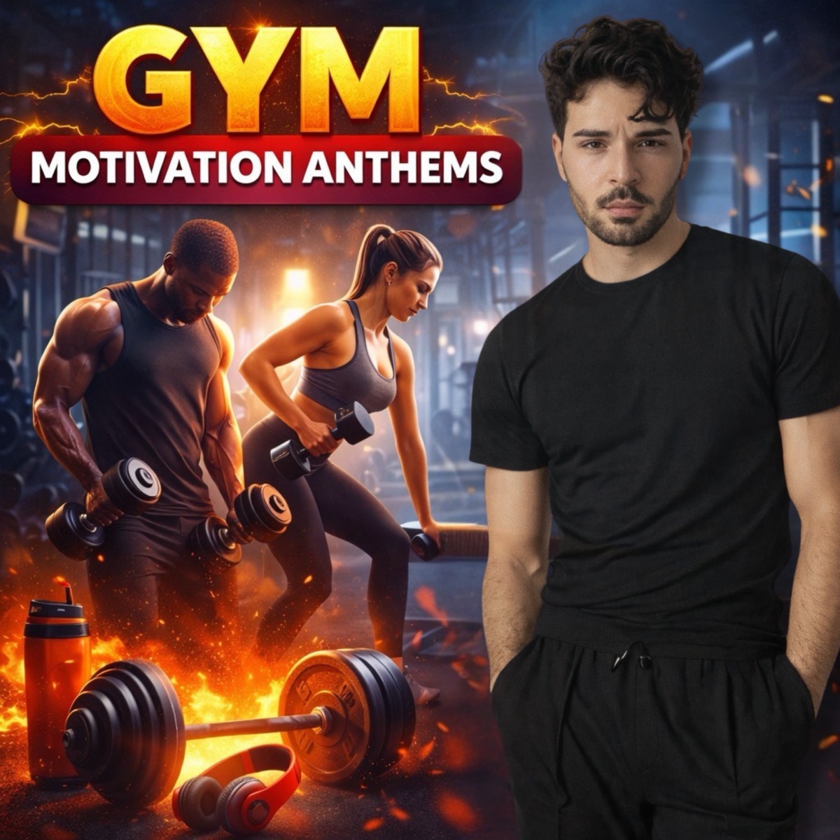 Gym Motivation Anthems: copertina dell’album